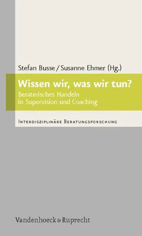 Busse / Ehmer |  Wissen wir, was wir tun? | eBook | Sack Fachmedien