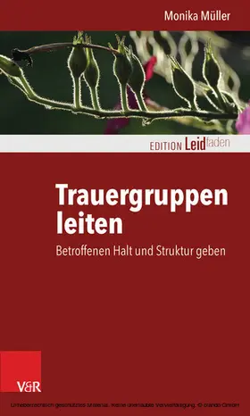 Müller |  Trauergruppen leiten | eBook | Sack Fachmedien