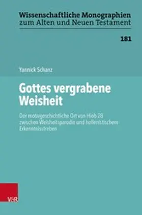 Schanz / Leuenberger / Schnocks |  Gottes vergrabene Weisheit | eBook | Sack Fachmedien