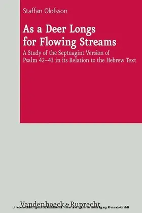 Olofsson | As a Deer Longs for Flowing Streams | E-Book | sack.de