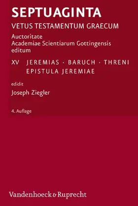 Ziegler |  Septuaginta. Band 15 | eBook | Sack Fachmedien