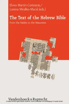 Martín-Contreras / Miralles-Maciá |  The Text of the Hebrew Bible | eBook | Sack Fachmedien