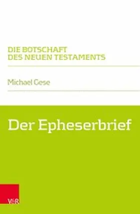 Gese |  Der Epheserbrief | eBook | Sack Fachmedien