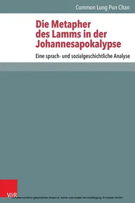 Chan |  Die Metapher des Lamms in der Johannesapokalypse | eBook | Sack Fachmedien