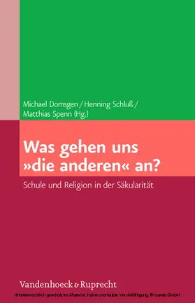 Domsgen / Spenn |  Was gehen uns »die anderen« an? | eBook | Sack Fachmedien