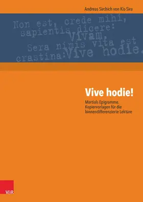 von Kis-Sira |  Vive hodie! | eBook | Sack Fachmedien
