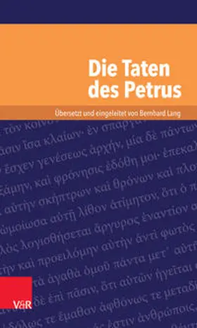 Lang |  Die Taten des Petrus | eBook | Sack Fachmedien