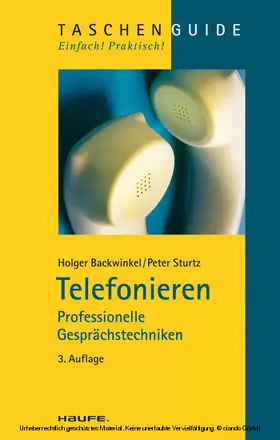 Backwinkel / Sturtz | Telefonieren | E-Book | sack.de