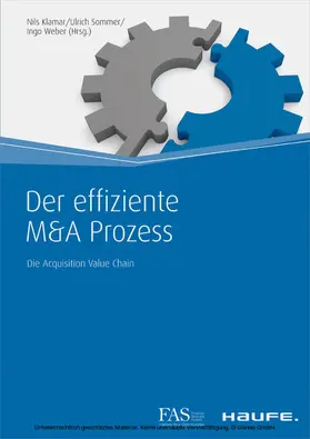 Klamar / Sommer / Weber |  Der effiziente M&A Prozess | eBook | Sack Fachmedien