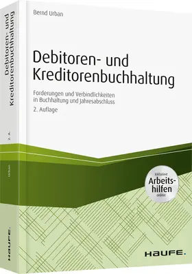 Urban |  Debitoren- und Kreditorenbuchhaltung - mit Arbeitshilfen online | Buch |  Sack Fachmedien