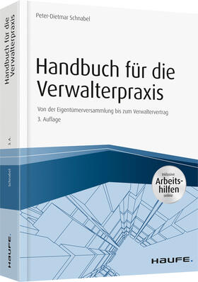 Schnabel | Handbuch für die Verwalterpraxis - inkl. Arbeitshilfen online | Buch | 978-3-648-11233-5 | sack.de