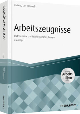 Knobbe, T: Arbeitszeugnisse | Buch | 978-3-648-12044-6 | www2.sack.de