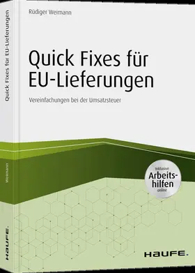 Weimann |  Quick fixes für EU-Lieferungen | Buch |  Sack Fachmedien