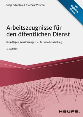 Schustereit / Welscher | Arbeitszeugnisse für den öffentlichen Dienst | E-Book | sack.de