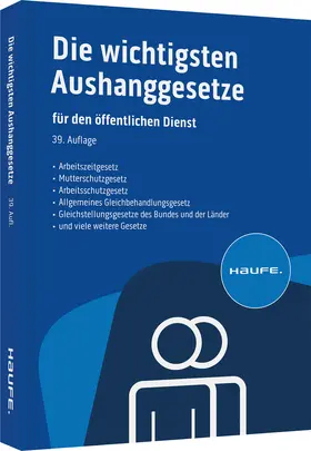  Aushangpflichtige Gesetze öffentlicher Dienst Digital | Datenbank |  Sack Fachmedien