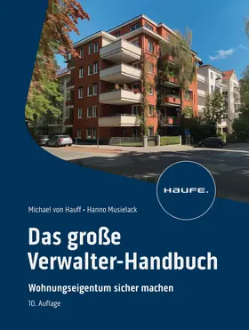 Hauff / Musielack |  Das große Verwalter-Handbuch | Buch |  Sack Fachmedien