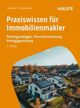 Blankenstein |  Praxiswissen für Immobilienmakler | eBook | Sack Fachmedien
