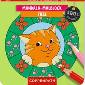  Mandala-Malblock Tiere | Buch |  Sack Fachmedien