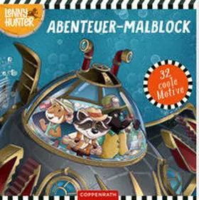  Abenteuer-Malblock (Lenny Hunter) | Buch |  Sack Fachmedien