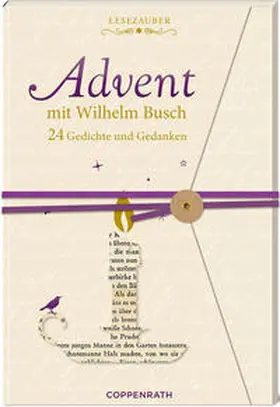 Busch |  Brief-Adventskalenderbuch - Advent mit Wilhelm Busch | Sonstiges |  Sack Fachmedien