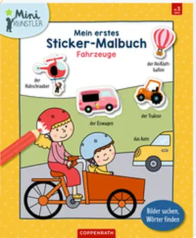  Mein erstes Sticker-Malbuch: Fahrzeuge | Buch |  Sack Fachmedien