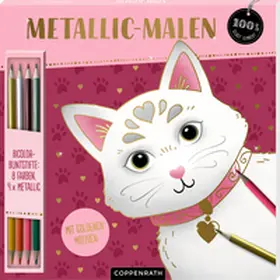  Metallic-Malen, (Katze) | Buch |  Sack Fachmedien