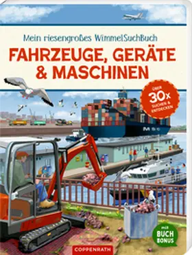  Mein riesengroßes WimmelSuchBuch: Fahrzeuge, Geräte & Maschinen | Buch |  Sack Fachmedien