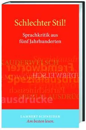 Rehrmann |  Schlechter Stil! | Buch |  Sack Fachmedien