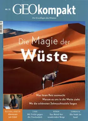 Schaper |  GEOkompakt / GEOkompakt 53/2017 - Die Magie der Wüste | Buch |  Sack Fachmedien