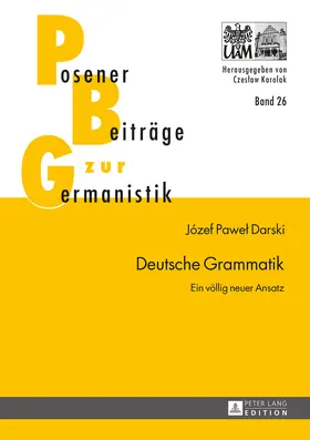 Darski |  Deutsche Grammatik | eBook | Sack Fachmedien