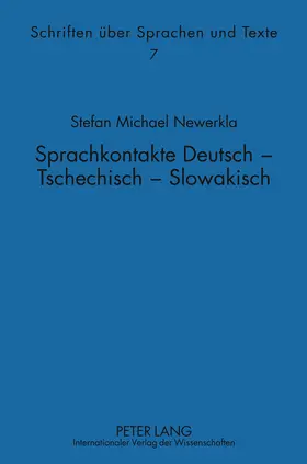 Newerkla |  Sprachkontakte Deutsch – Tschechisch –- Slowakisch | eBook | Sack Fachmedien