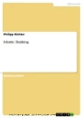Richter |  Islamic Banking | eBook | Sack Fachmedien