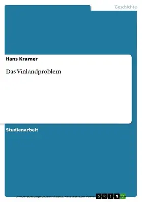 Kramer |  Das Vinlandproblem | eBook | Sack Fachmedien