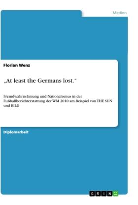 Wenz |  "At least the Germans lost." | Buch |  Sack Fachmedien