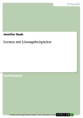 Raab |  Lernen mit Lösungsbeispielen | eBook | Sack Fachmedien