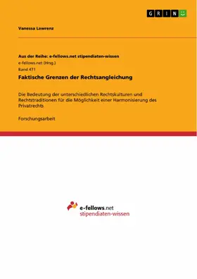 Lawrenz |  Faktische Grenzen der Rechtsangleichung | eBook | Sack Fachmedien