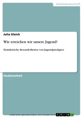 Gleich |  Wie erreichen wir unsere Jugend? | eBook | Sack Fachmedien
