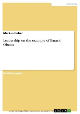 Huber |  Leadership on the example of Barack Obama | eBook | Sack Fachmedien