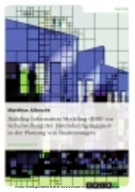Albrecht |  Building Information Modeling (BIM) zur Sicherstellung der Datendurchgängigkeit in der Planung von Bauleistungen | eBook | Sack Fachmedien