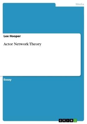 Hooper |  Actor Network Theory | Buch |  Sack Fachmedien