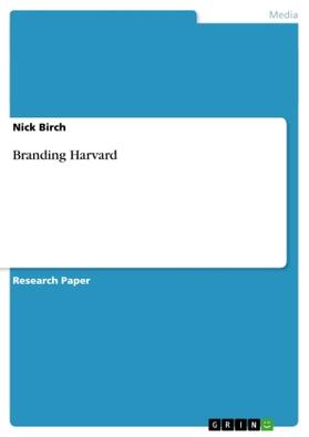 Birch |  Branding Harvard | Buch |  Sack Fachmedien