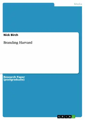Birch |  Branding Harvard | eBook | Sack Fachmedien