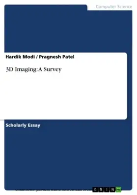 Modi / Patel |  3D Imaging: A Survey | eBook | Sack Fachmedien