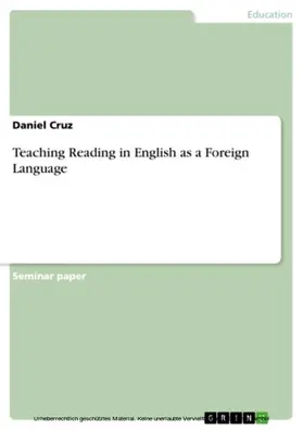 Cruz |  Teaching Reading in English as a Foreign Language | eBook | Sack Fachmedien