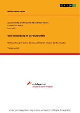 Breuer |  Verschwendung in der Bürokratie | eBook | Sack Fachmedien