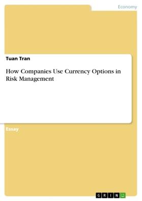 Tran |  How Companies Use Currency Options in Risk Management | Buch |  Sack Fachmedien