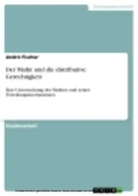 Fischer |  Der Markt und die distributive Gerechtigkeit | eBook | Sack Fachmedien