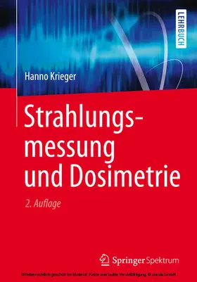 Krieger |  Strahlungsmessung und Dosimetrie | eBook | Sack Fachmedien