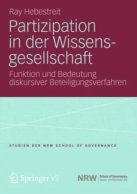 Hebestreit |  Partizipation in der Wissensgesellschaft | Buch |  Sack Fachmedien