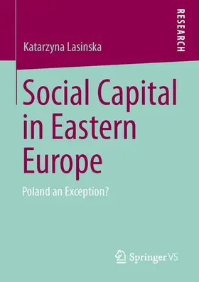 Lasinska |  Social Capital in Eastern Europe | Buch |  Sack Fachmedien